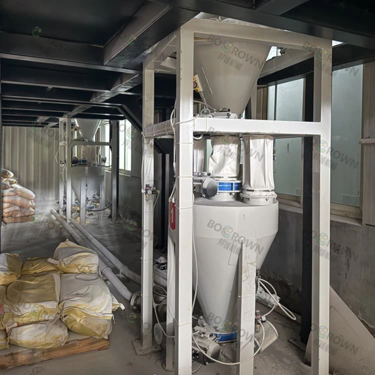 Sistema d'alimentació automàtica de PVC